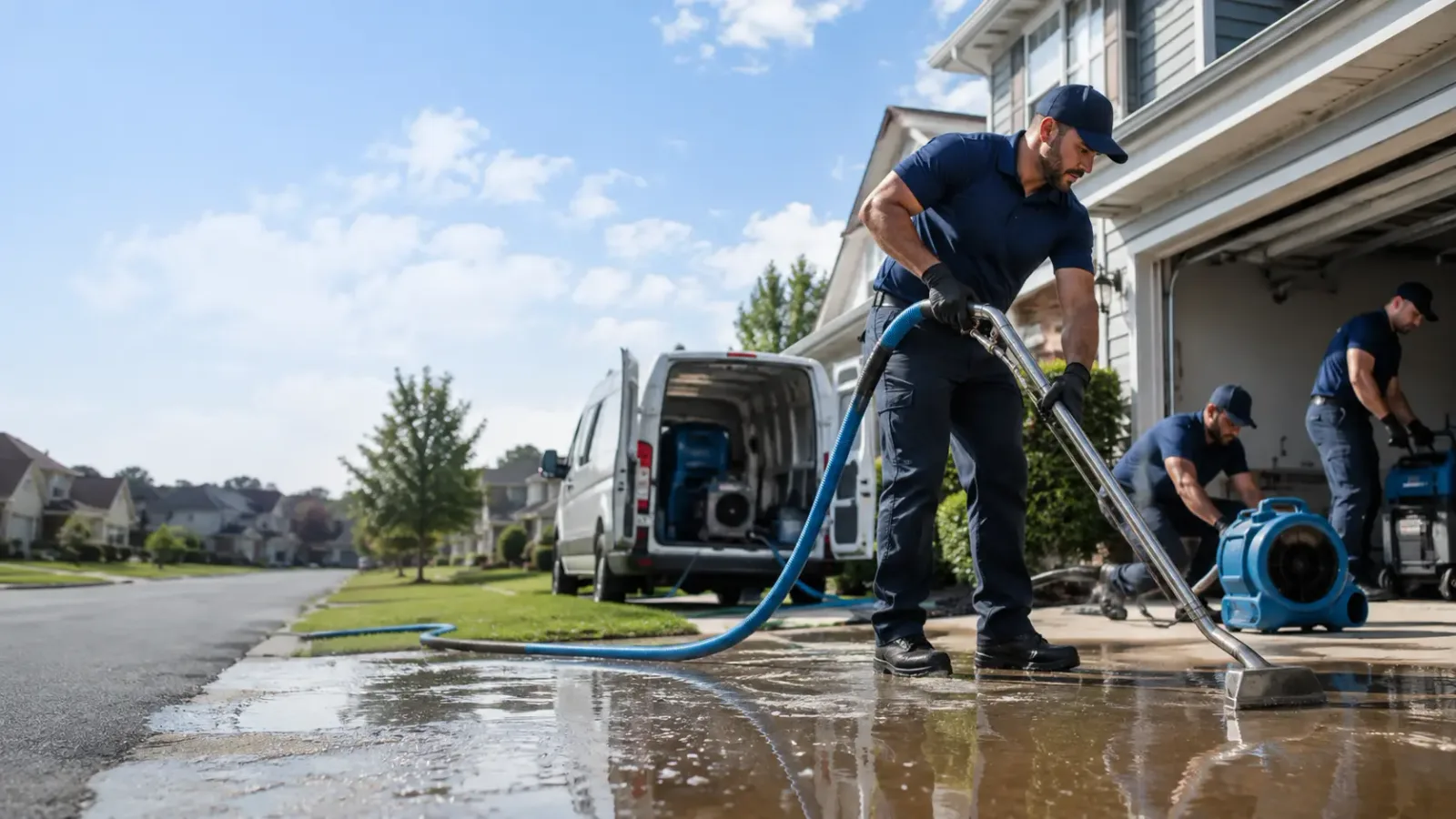 Flood Damage Restoration in Bunker Hill, IL